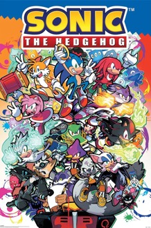Pyramid Poster Sonic the Hedgehog Comic Characters 61x91,5cm Divers - 61x91.5 cm