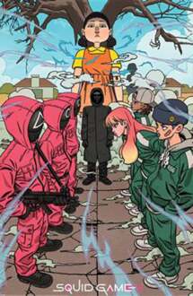 Pyramid Poster Squid Game - 3 Bazbon 61x91,5cm Divers - 61x91.5 cm