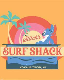 Pyramid Poster Stitch - Surf Shack 40x50cm Divers - 40x50 cm