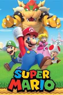 Pyramid Poster Super Mario Character Montage 61x91,5cm Divers - 61x91.5 cm