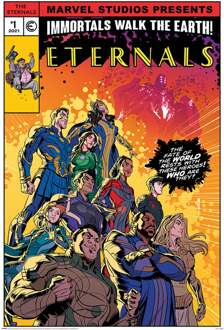 Pyramid Poster The Eternals - Immortals Walk the Earth 61x91,5cm Divers - 61x91.5 cm