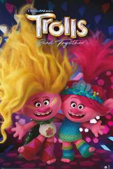 Pyramid Poster Trolls Band Together Viva and Poppy 61x91,5cm Divers - 61x91.5 cm