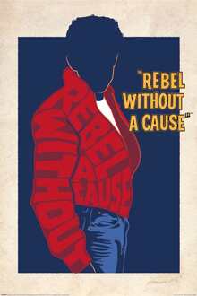 Pyramid Poster Warner Bros Rebel without a Cause 61x91,5cm Divers - 61x91.5 cm
