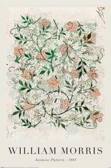 Pyramid Poster William Morris - Jasmine in Progress 61x91,5cm Divers - 61x91.5 cm