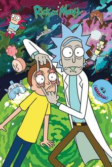 Pyramid Rick And Morty Watch Poster 61x91,5cm
