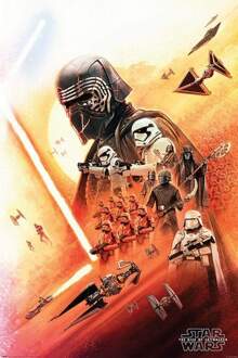 Pyramid Star Wars The Rise Of Skywalker Kylo Ren Poster 61x91,5cm Multikleur