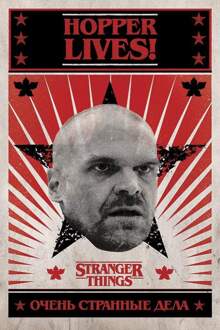 Pyramid Stranger Things Hopper Lives Poster 61x91,5cm