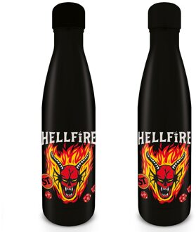 Pyramid Stranger Things Season 4 Hellfire Club Metal Drinks Bottle