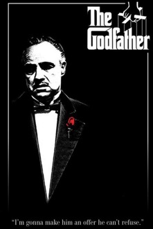Pyramid The Godfather Red Rose Poster 61x91,5cm