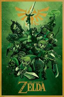Pyramid The Legend Of Zelda Link Poster 61x91,5cm