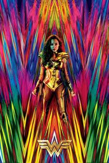 Pyramid Wonder Woman 1984 Neon Static Poster 61x91,5cm