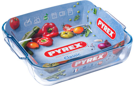 Pyrex Classic Ovenschaal 24 x 21 cm Transparant
