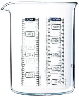 Pyrex Maatglas, 0,5 liter - Pyrex | Classic Prepware Transparant