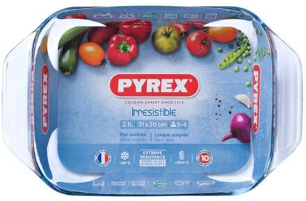 Pyrex Optimum Ovenschaal 30 x 20 cm Transparant