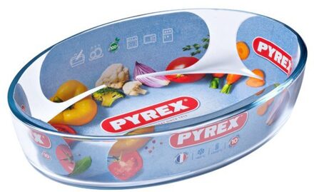 Pyrex Ovenschaal Essentials 30 x 21 x 6 cm 2 l - Transparant 1 stuk(s)