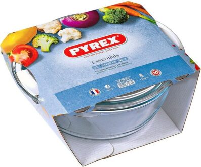 Pyrex Ovenschaal met deksel Essentials 25 x 20 x 11 cm 2.1 l Transparant