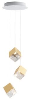 Pyrite 3 pcs Hanglamp - Goud