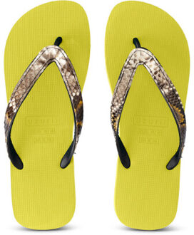 Python taupe neon lime Groen - 45-46