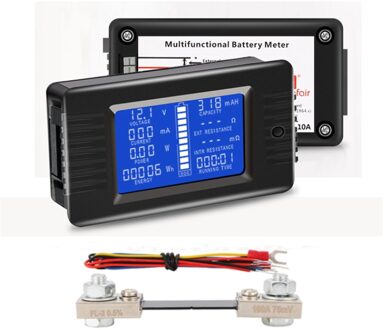 PZEM015 Dc 200V 100A Voltmeter Ammeter Auto Batterij Tester Capaciteit Weerstand Elektriciteit Voltage Meter Monitor 12V 24V 48V 96V