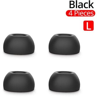 Pzoz 6Pcs Voor Airpods Pro Tips Ear Hoofdtelefoon Memory Foam Voor Airpods 3 Bluetooth Oortelefoon Accessoires Ruisonderdrukking 4 stuks L for 4stk