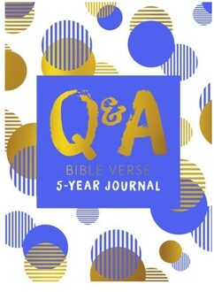 Q & A Bible Verse 5-Year Journal Blue Edition - Carol Petley