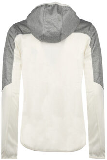 Q club hooded jacket snow wit - L