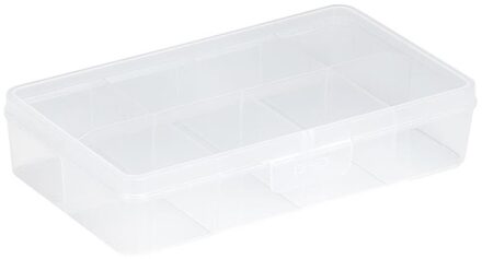 Q-Line Assortimentsdoos transparant - 8 vakjes