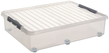 Q-Line Rollerbox - 60 l Transparant