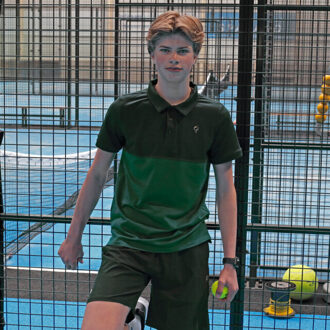 Q polo shirt antwerpen pine grove/evergreen Groen - L