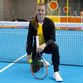 Q reversible jacket melbourne w bg + print bg/china blue + black Veelkleurig - XS