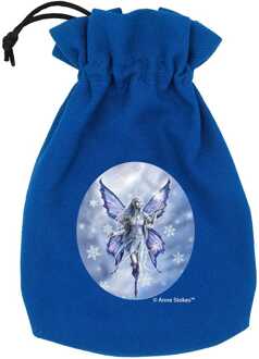 Q Workshop Anne Stokes Dice Pouch Snow Fairy