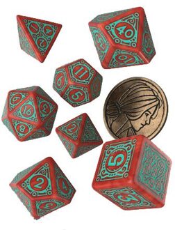 Q Workshop The Witcher Dice Set Triss Merigold the Fearless (7)