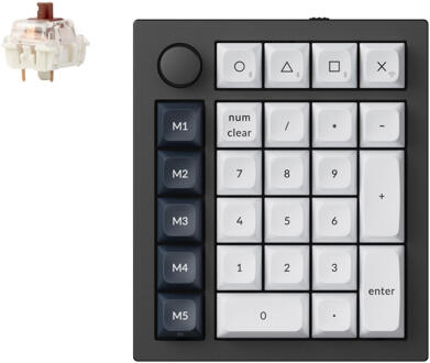 Q0 Max keypad brown switch