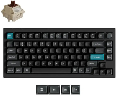 Q1 Ultra 8K brown toetsenbord