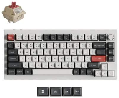 Q1 Ultra 8K red toetsenbord