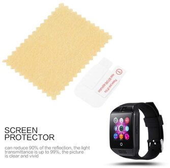 Q18 Smart Armband Horloge Bescherming Film Beschermende HD krasbestendig Elektrostatische Transparant Glass Film