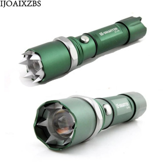 Q5 Flashlight Self-Defense LED Far Irradiation Rechargeable Tactical Lamp Hunting Emergency Defensive 18650 AAA Battery Charger
