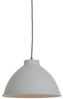 QAZQA Anterio eco - Hanglamp - 1 lichts - H 1600 mm - Grijs