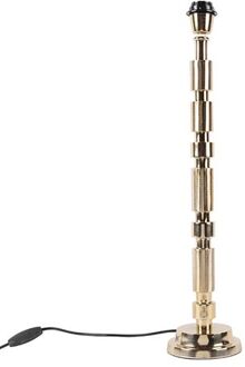 QAZQA Art Deco tafellamp goud zonder kap - Torre