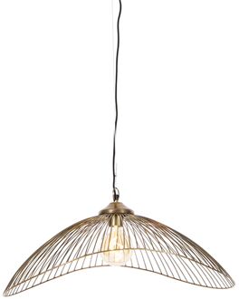 QAZQA Design hanglamp messing 64 cm - Pia Goud