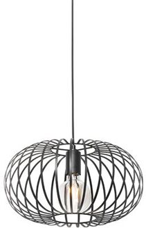 QAZQA Design hanglamp zwart - Johanna