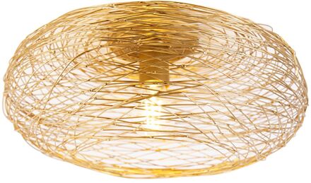 QAZQA Design plafondlamp goud ovaal - Sarella