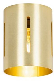 QAZQA Design plafondlamp goud - Yana