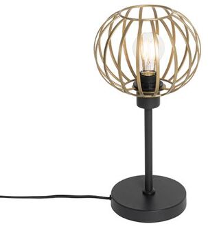 QAZQA Design Tafellamp Messing - Johanna