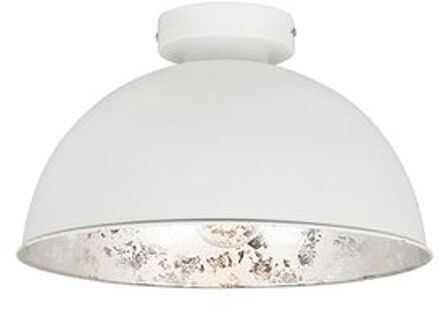 QAZQA magna yeyang - Plafondlamp - 1 lichts - Ø 305 mm - Wit