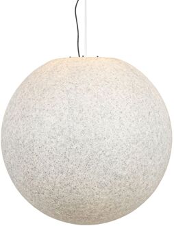 QAZQA Moderne buiten hanglamp grijs 77 cm IP65 - Nura