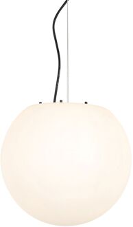 QAZQA Moderne buiten hanglamp wit 35 cm IP65 - Nura