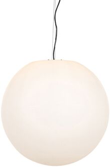 QAZQA Moderne buiten hanglamp wit 56 cm IP65 - Nura