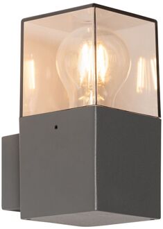 QAZQA Moderne buiten wandlamp donkergrijs IP44 - Denmark