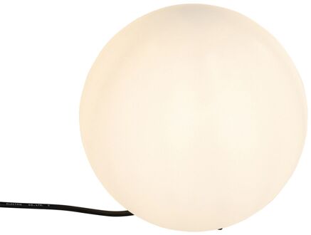 QAZQA Moderne buitenlamp wit 25 cm IP65 - Nura